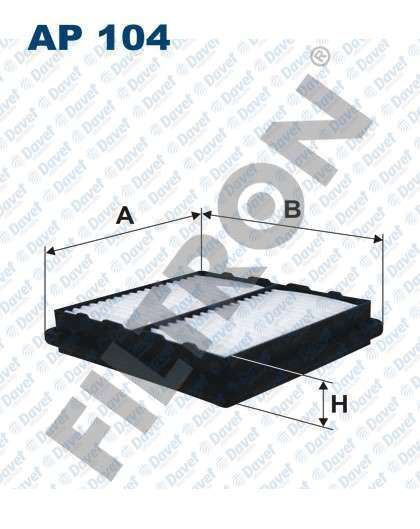 FILTRON AP104 Hava Filtresi Honda Euro Civic 1.5 - 1.6 96 - 00